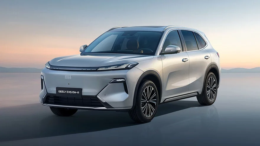 Раскрыты российские цены на гибридный Geely EX5 EM-R Раскрыты российские цены на гибридный Geely EX5 EM-R Geely, EX5, EM-R, гибрид, REEV, цены, Россия, кроссовер