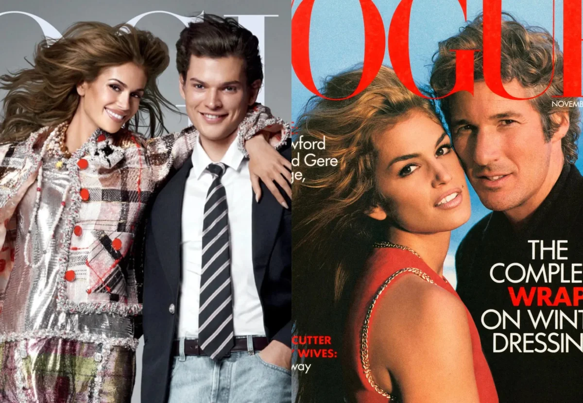 Яблоко от яблони: наследники Кроуфорд и Гира снова на обложке Vogue