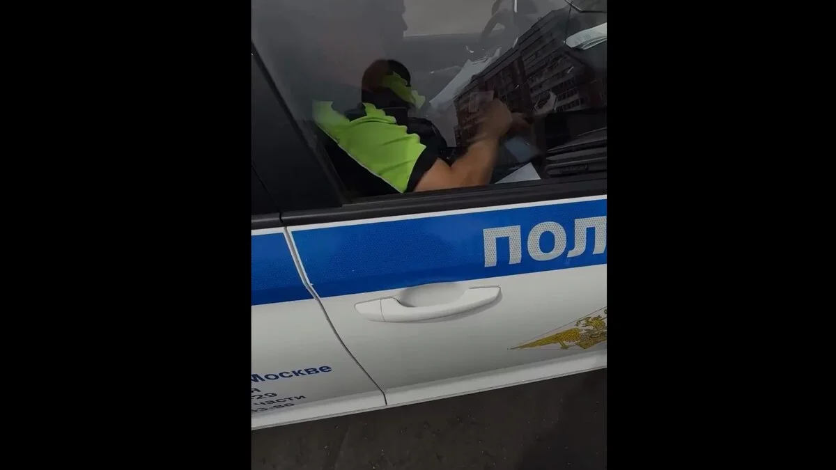«Заплачь еще здесь»: инспектор ДПС довел женщину до истерики одним словом ДПС, мигранты, скандал, Москва, национальность