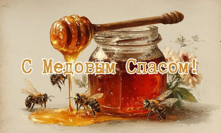 50 открыток к Медовому Спасу-2026
