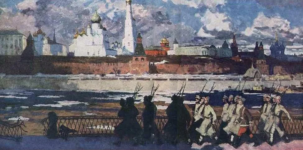 Москва, какой вы её не видели: живописная история столицы Москва, живопись, история, искусство, картины, акварель