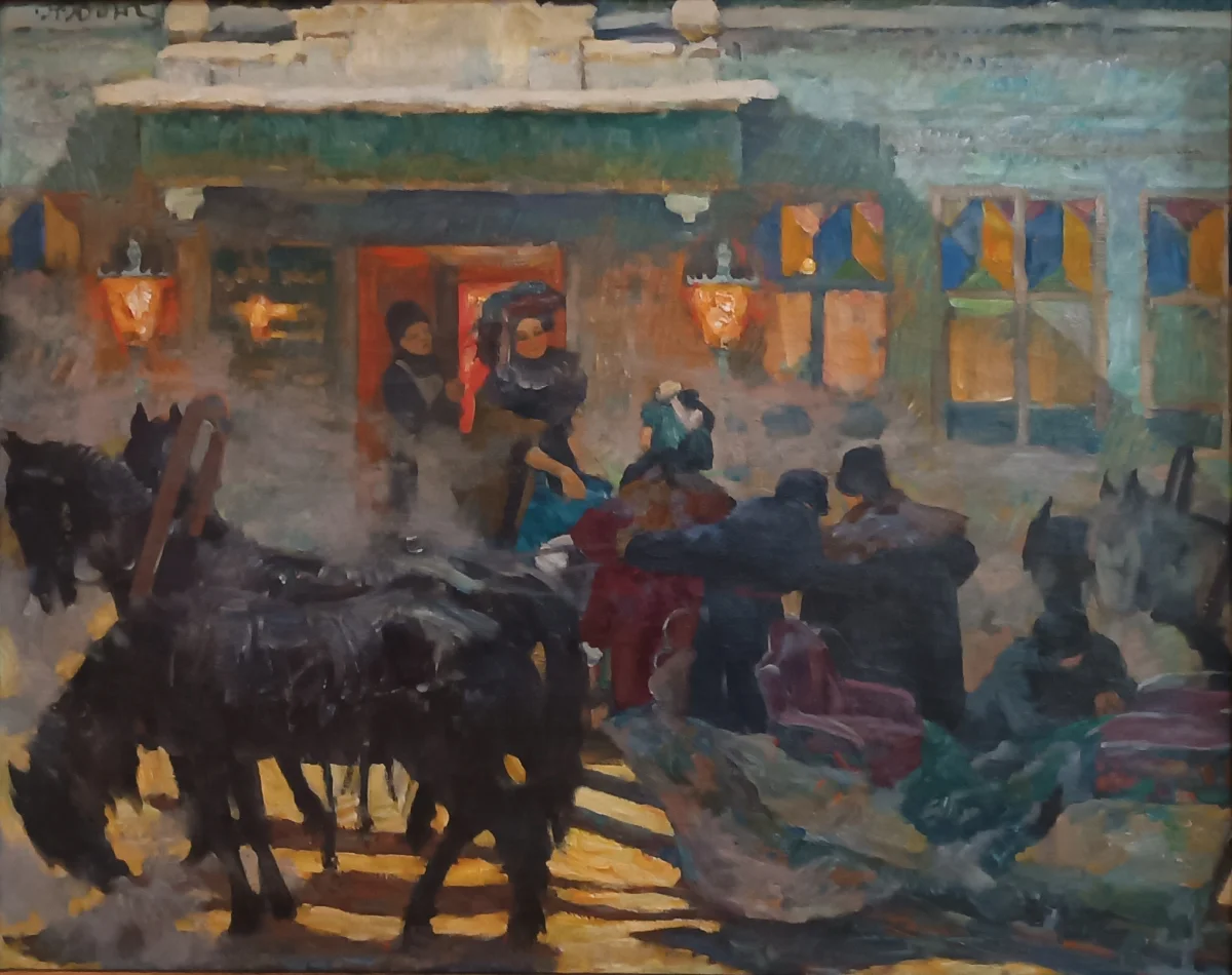 Москва, какой вы её не видели: живописная история столицы Москва, живопись, история, искусство, картины, акварель