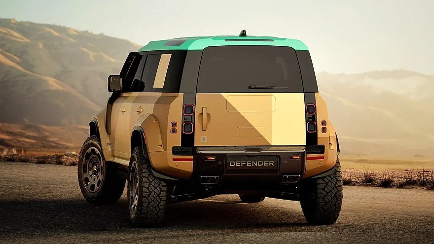 Создан для полетов: представлен самый мощный Defender Land Rover, Defender, Дакар, внедорожник, V8, новинка, авто