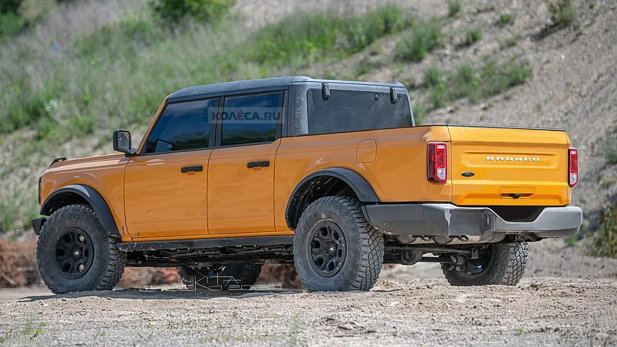 Слух: у Ford Bronco появится пикап-версия Слух: у Ford Bronco появится пикап-версия Ford, Bronco, пикап, новинки, авто