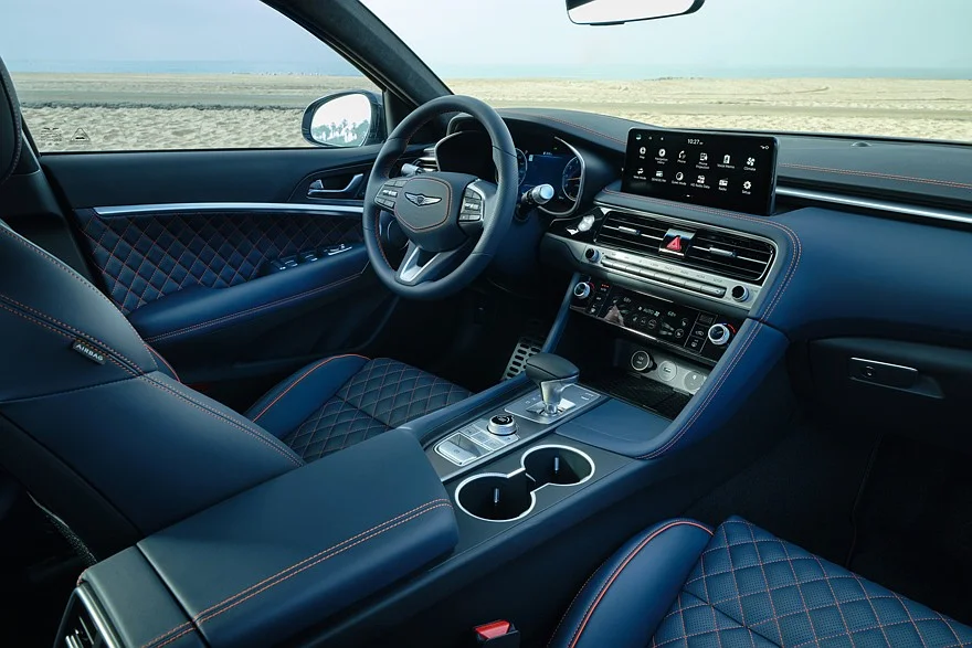Genesis G70 готовят к сокращению моторной гаммы в США Genesis, G70, автоновости, моторы, США, рестайлинг, седан