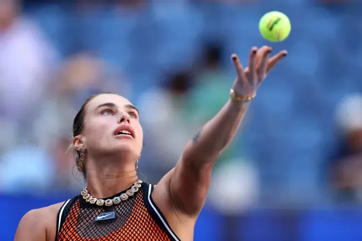 Соболенко вышла на корт в украшениях на 127 карат Арина Соболенко, US Open, теннис, украшения, Material Good