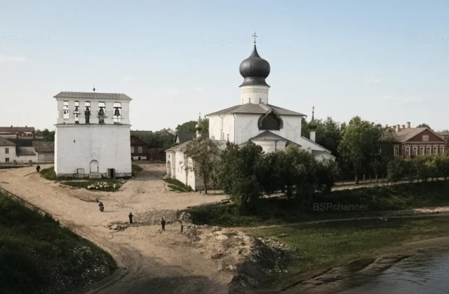 Псков, которого больше нет: 20 цветных фото из прошлого Псков, история, ретро-фото, архитектура, Россия