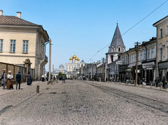 Псков, которого больше нет: 20 цветных фото из прошлого Псков, история, ретро-фото, архитектура, Россия