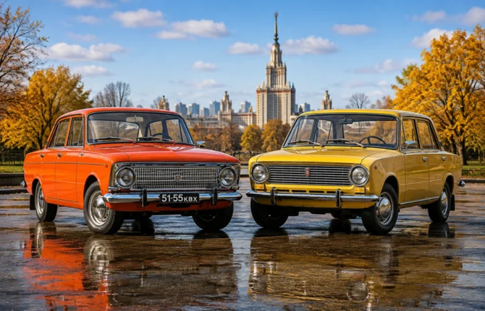 Жигули или Москвич: кто был королем советских дорог? Жигули или Москвич: кто был королем советских дорог? Жигули, Москвич, ВАЗ, ретро, автопром, СССР