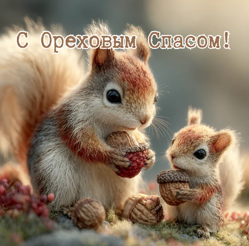 Ореховый Спас-2026: 35 душевных открыток для поздравлений Ореховый спас, Хлебный спас, открытки, поздравления, православие, праздник
