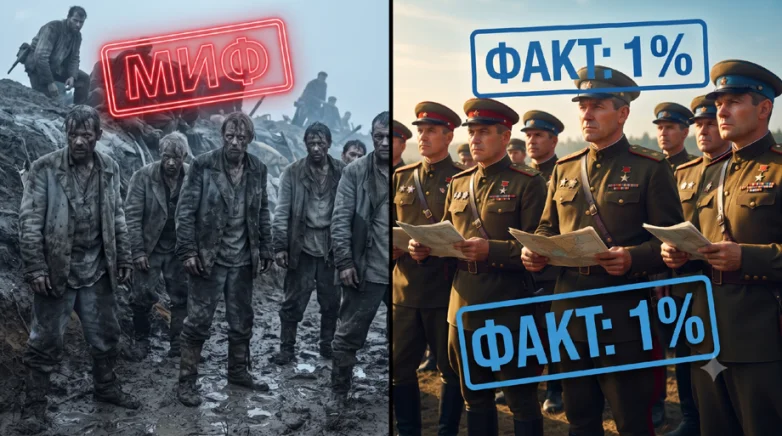 Фальшивка на экране: как кино извратило правду о штрафбатах история, кино, война, мифы, факты