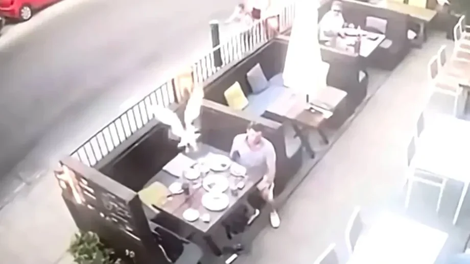 Чайка попыталась украсть обед и нарвалась на неожиданный отпор Чайка попыталась украсть обед и нарвалась на неожиданный отпор чайка, птицы, курьез, видео, еда