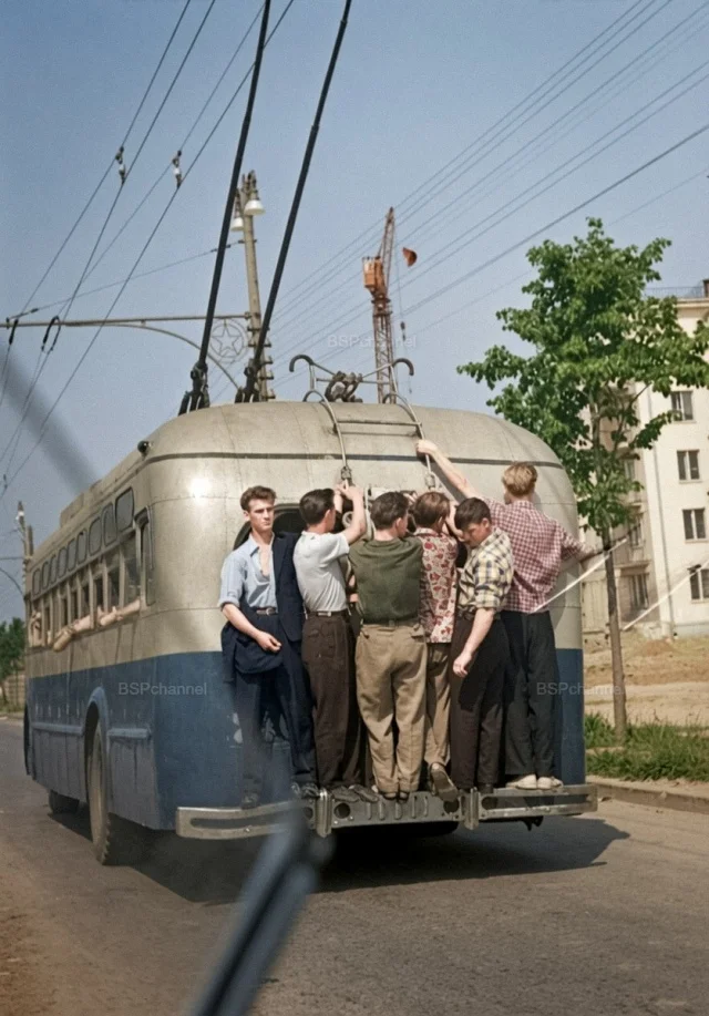 Жизнь Москвы на редких кадрах 1950-х Жизнь Москвы на редких кадрах 1950-х история, москва, ссср, ретро, фото, 1950-е