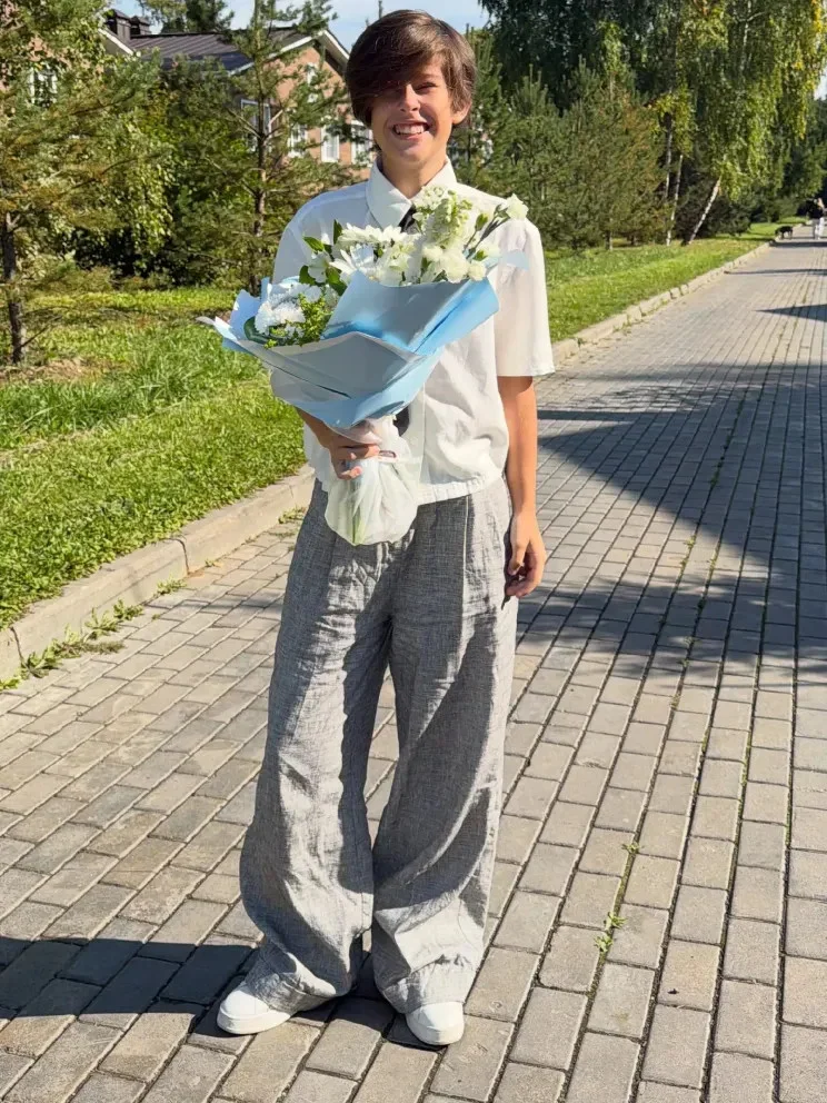 Звездный букет: как селебрити проводили детей в школу 1 сентября, звезды, дети, школа, знаменитости