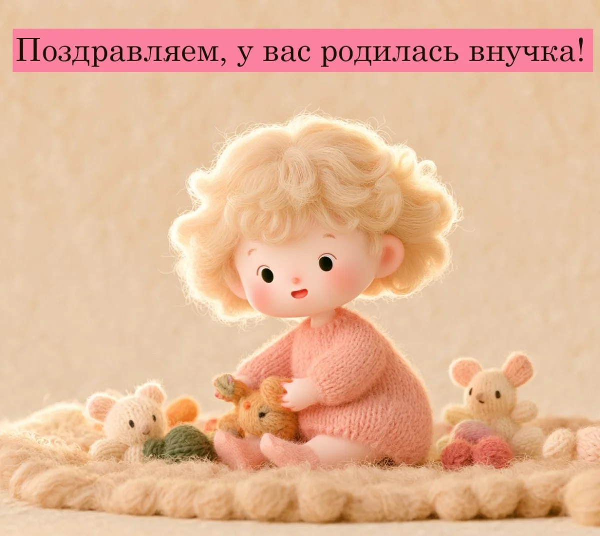 С рождением внука и внучки: 54 душевные открытки открытки, поздравления, внуки, бабушка, дедушка, рождение