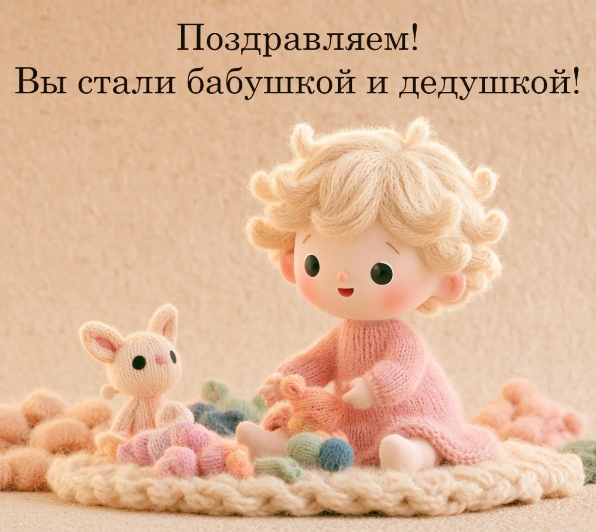 С рождением внука и внучки: 54 душевные открытки открытки, поздравления, внуки, бабушка, дедушка, рождение