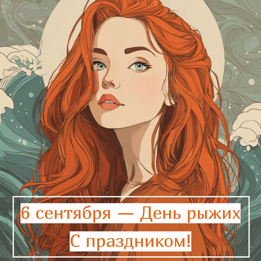 Огненный праздник: 30+ открыток для рыжих и их близких праздники, открытки, рыжие, поздравления, подборка