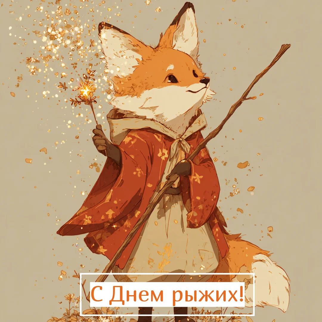 Огненный праздник: 30+ открыток для рыжих и их близких праздники, открытки, рыжие, поздравления, подборка