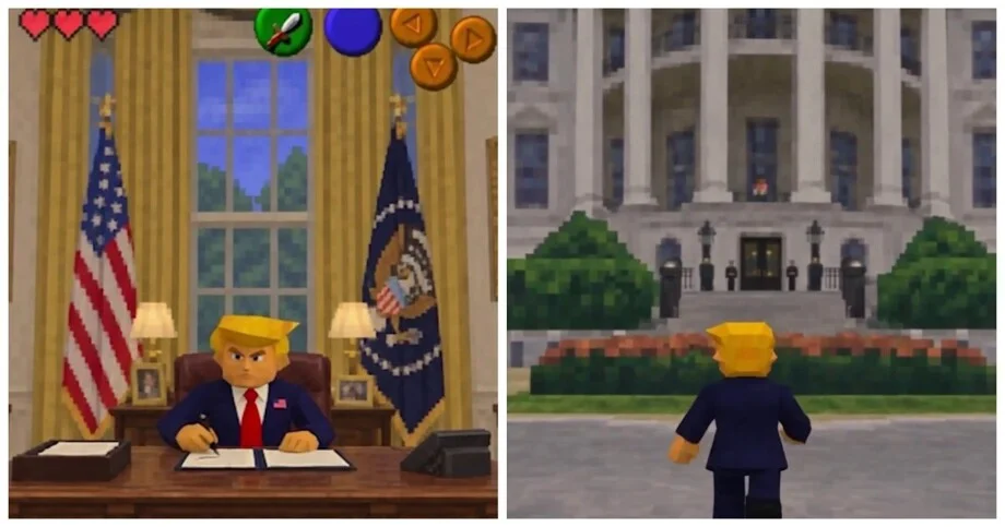 Трамп в костюме эльфа: Белый дом переснял Zelda Трамп, Белый дом, Zelda, видеоигры, Япония, скандал, ролик, политика