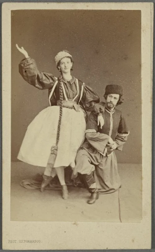 Искусство, которое не стареет: балерины XIX века в объективе Карла Бергамаско фотография, история, балет, 19 век, Петербург, культура
