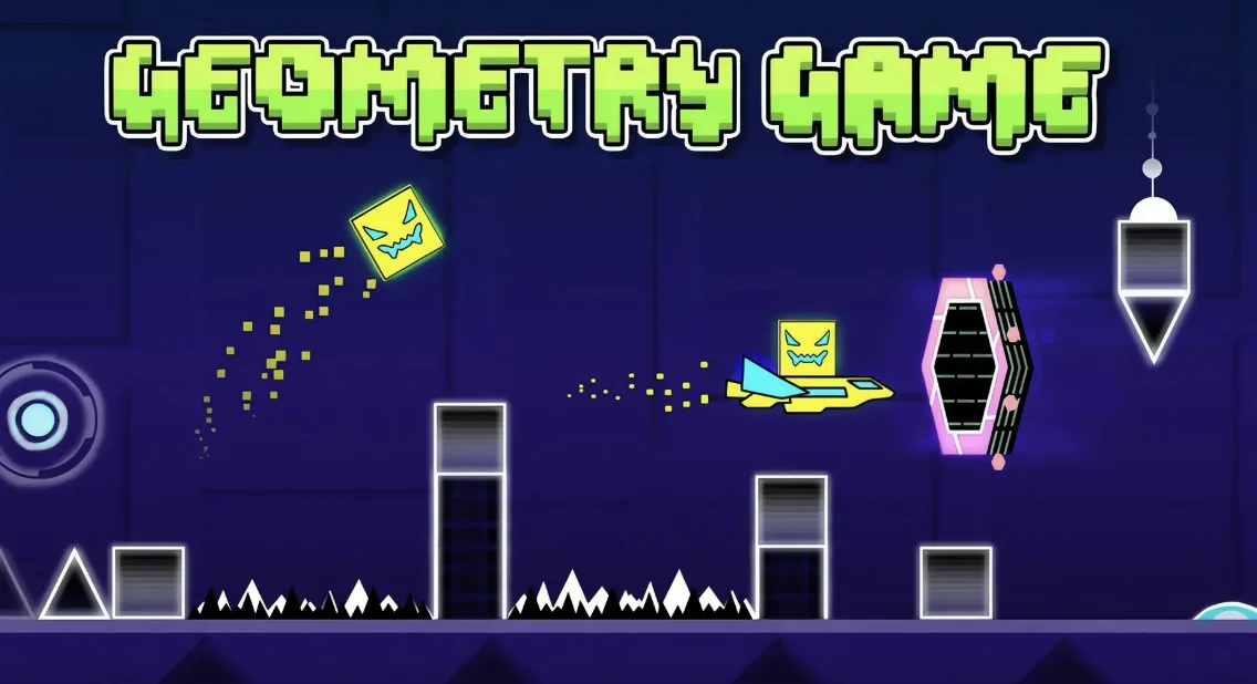 Ритм, куб и никаких сохранений Ритм, куб и никаких сохранений Geometry Dash, видеоигры, платформер, музыка, RobTop Games, гейминг, мобильные игры