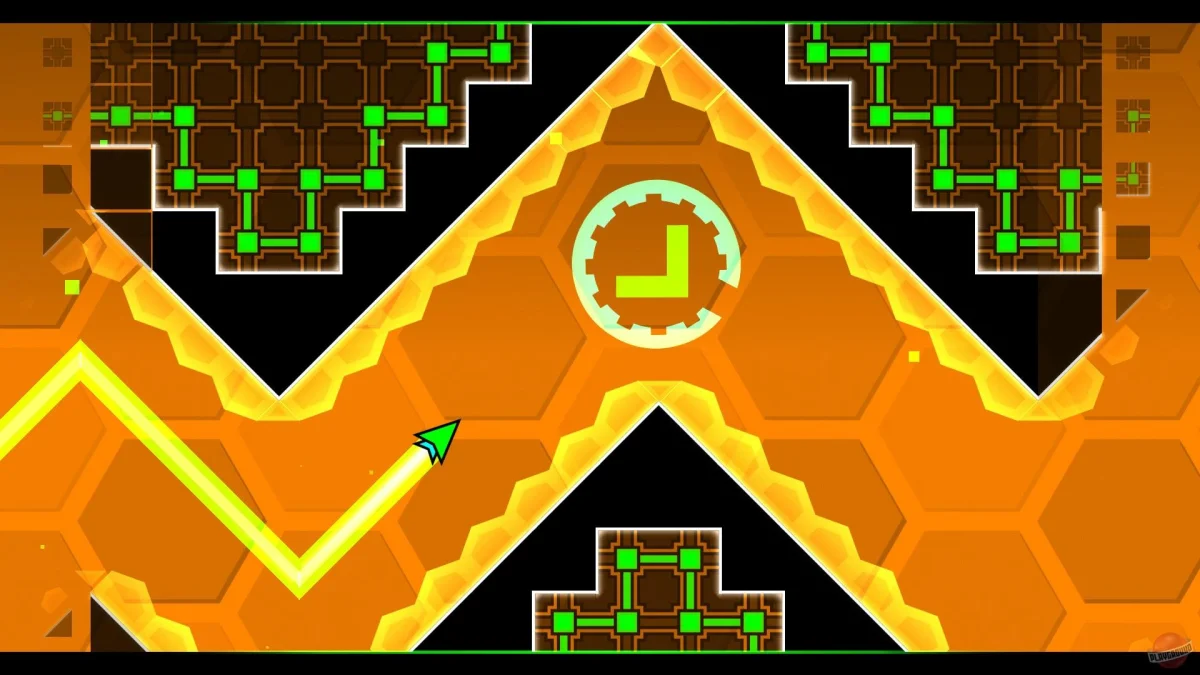 Ритм, куб и никаких сохранений Ритм, куб и никаких сохранений Geometry Dash, видеоигры, платформер, музыка, RobTop Games, гейминг, мобильные игры