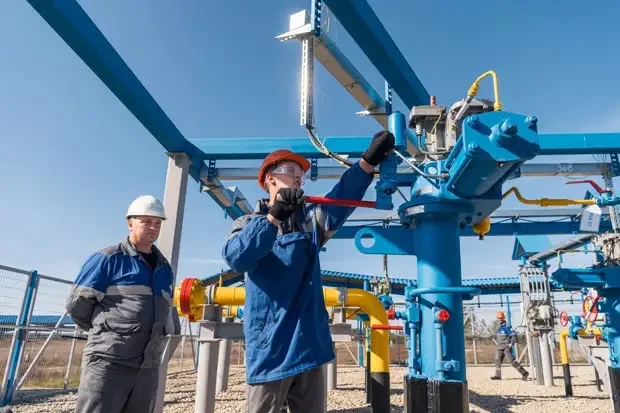 Газовый вентиль как рычаг давления