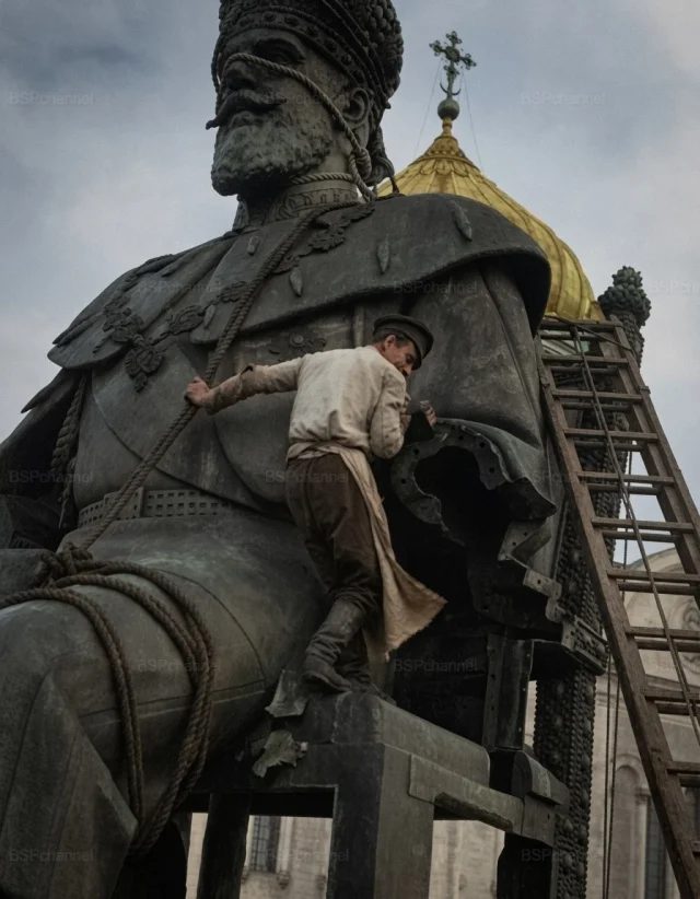 Россия в огне: 20 редких кадров смутного времени история, революция, гражданская война, ретро, фотографии, Петроград, 1917, 1918, 1919, 1920, 1921