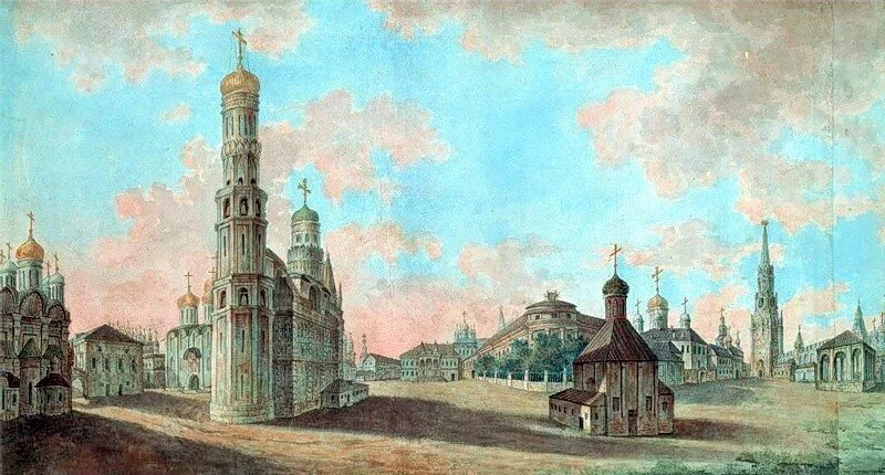 Москва, которой больше нет: полотна Федора Алексеева Федор Алексеев, живопись, Москва, Кремль, история, искусство, пейзаж, XVIII век