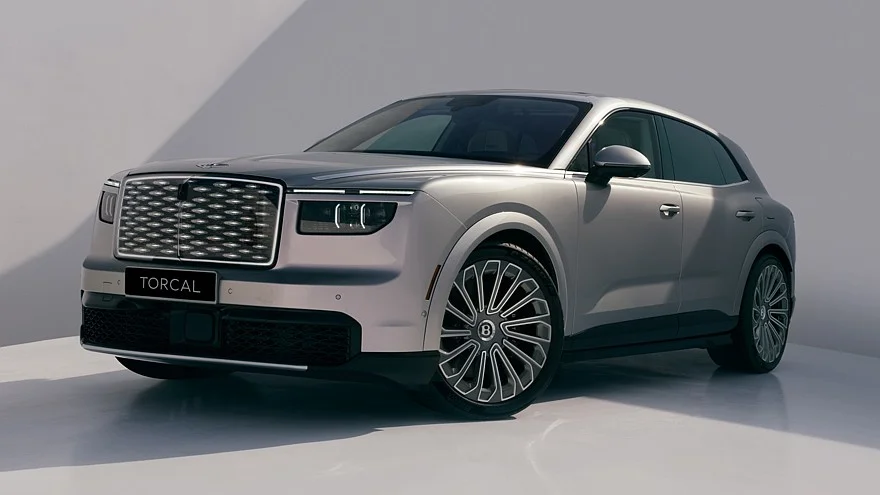 Bentley показала свой первый электрокар: 888 сил и 2,9 секунды до сотни Bentley, электромобили, автоновости, электрокроссовер, люксовые авто, Torcal, Bentley Torcal S