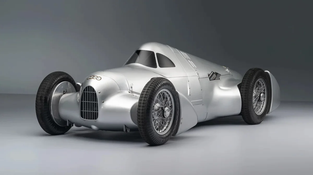 Audi вернула к жизни болид-рекордсмен 1935 года Audi, Auto Union, ретро автомобили, автоспорт, рекорд скорости, V16, Гудвуд