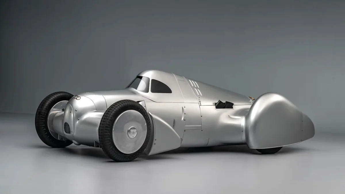 Audi вернула к жизни болид-рекордсмен 1935 года Audi, Auto Union, ретро автомобили, автоспорт, рекорд скорости, V16, Гудвуд