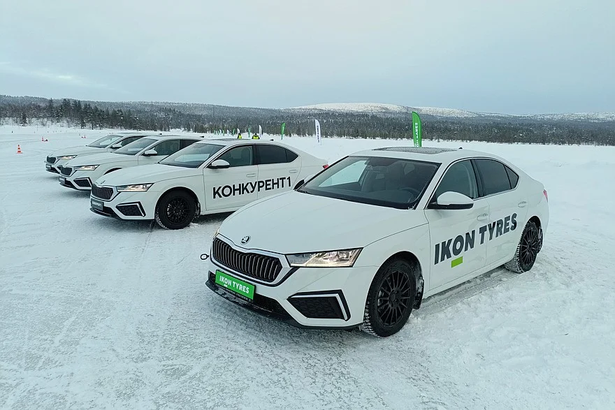 Шипы против фрикционки: зимний экзамен Ikon в Арктике Ikon Tyres, зимние шины, тест шин, шипованные шины, фрикционные шины, Заполярье, Мурманск, авто