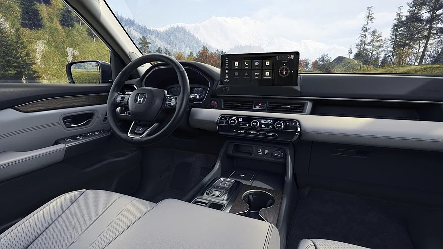 Pilot XXL: Honda замахнулась на гигантский кроссовер Honda, Pilot, кроссовер, SUV, Acura, гибрид, новинки, авто