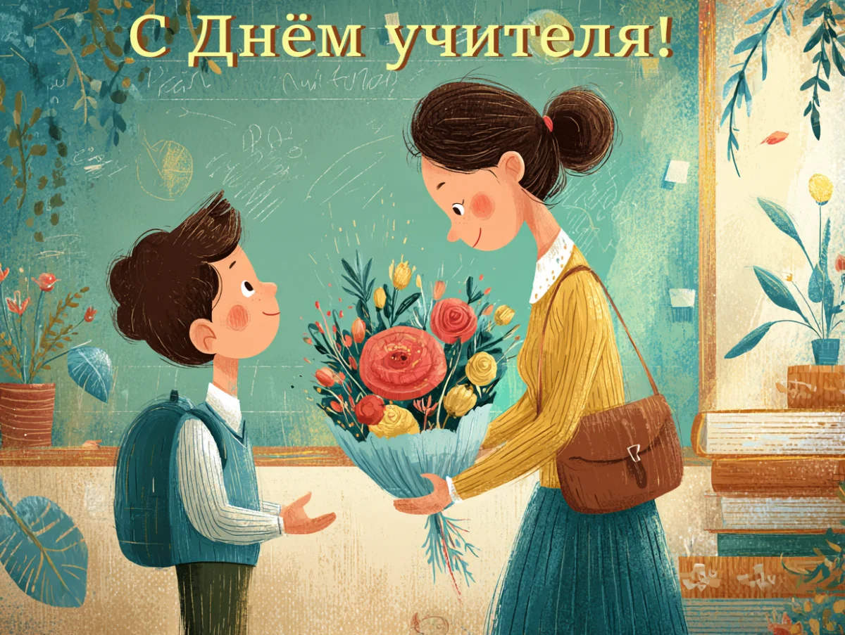 50 душевных открыток для любимых учителей день учителя, открытки, поздравления, советские открытки, цветы, дети, пожелания