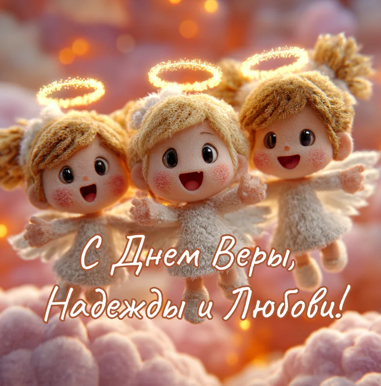Скачайте бесплатно: 50 открыток к празднику Веры, Надежды, Любови и Софьи открытки, поздравления, православный праздник, Вера Надежда Любовь, София, именины, бесплатно