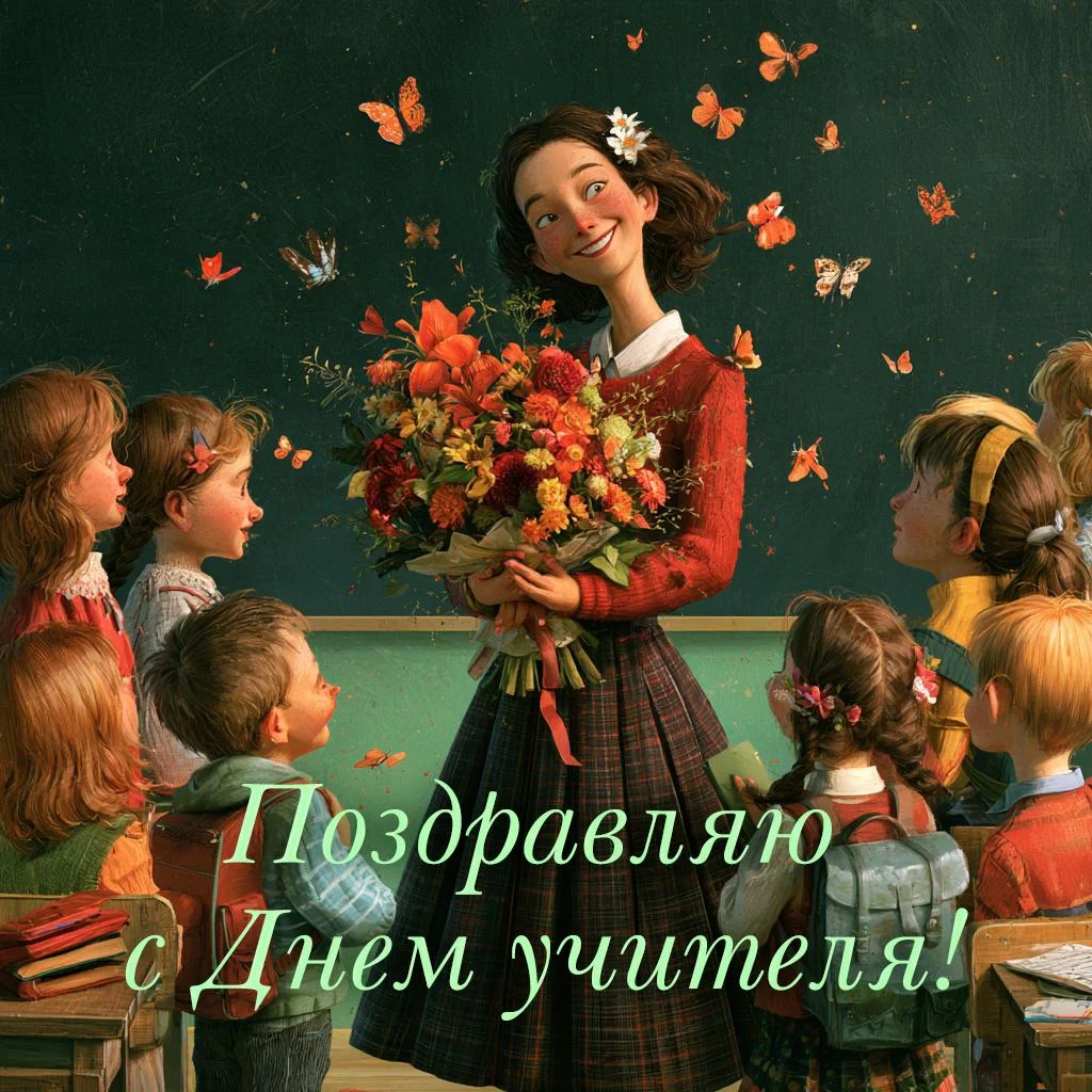 День учителя 2026: когда поздравлять и что подарить педагогам день учителя, открытки, поздравления, праздники, школа, педагоги, картинки