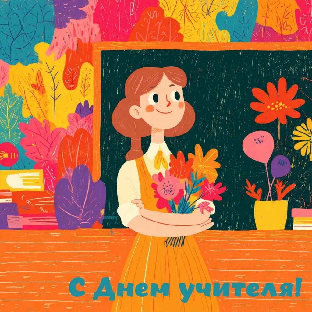 День учителя 2026: когда поздравлять и что подарить педагогам день учителя, открытки, поздравления, праздники, школа, педагоги, картинки