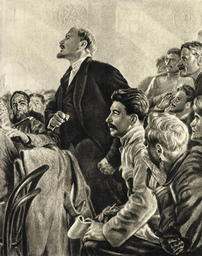 Сталин на холсте: вписать и вычеркнуть история, живопись, Ленин, Сталин, СССР, пропаганда
