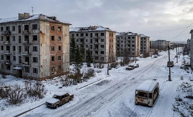 5 городов России, которые исчезли с карт навсегда исчезнувшие города, Россия, СССР, Кадыкчан, Молога, Промышленный, Хальмер-Ю, Иультин, города-призраки, история