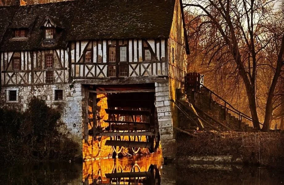 Мельница, где рождается искусство Франция, мельница, история, культура, художники, путешествия, Нормандия, искусство