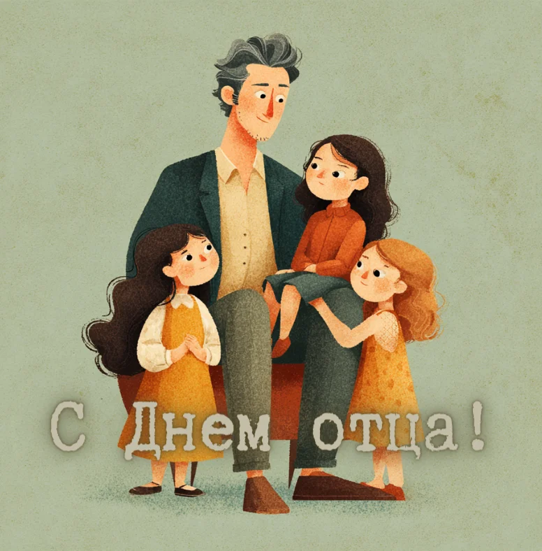 70+ открыток с Днем отца: поздравьте папу красиво день отца, открытки, поздравления, семья, праздник, папа