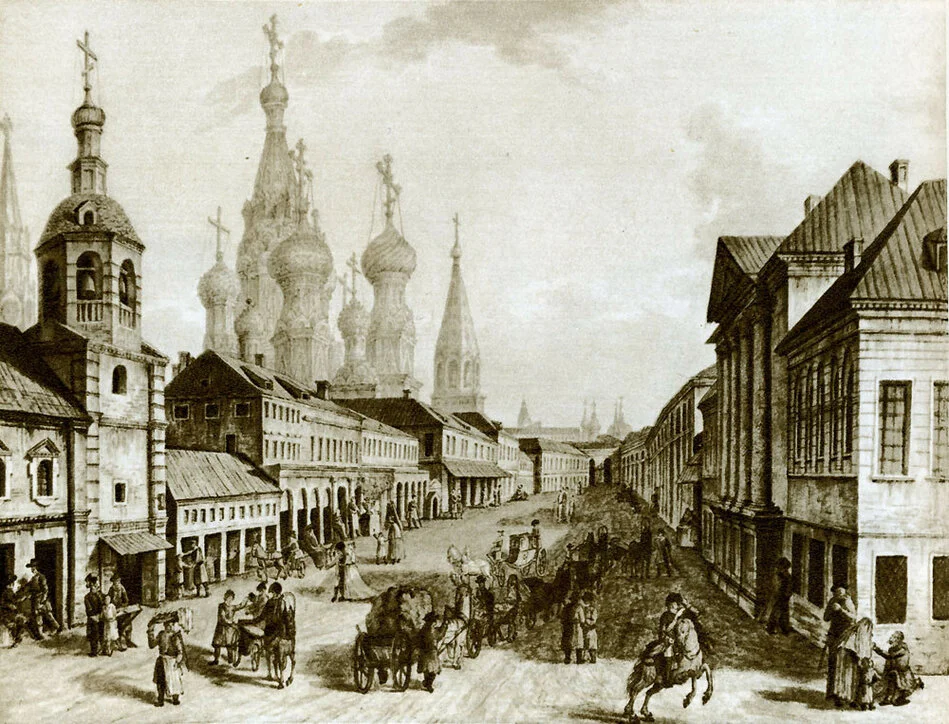 Москва в красках: художники сквозь века Москва, живопись, история, искусство, акварель, город