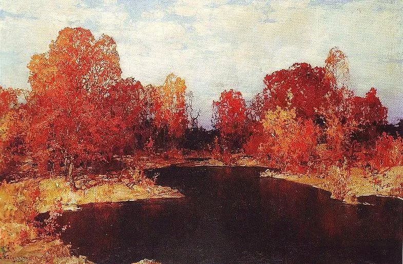 Осень в красках Колесникова Осень в красках Колесникова живопись, искусство, художник, осень, пейзаж, Колесников, Репин