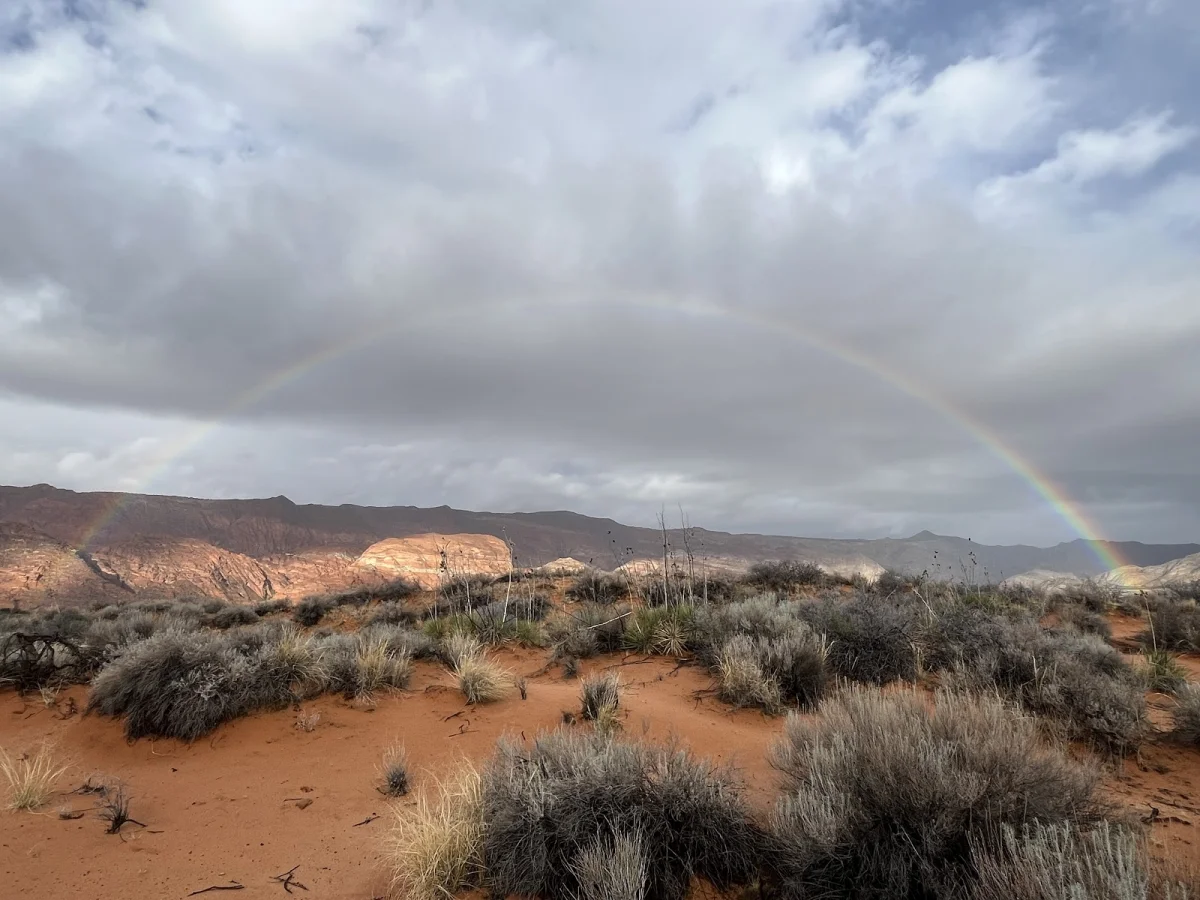 Вместо палатки — водопады Зайон, поход, шторм, водопады, кондоры, Snow Canyon, путешествия, США