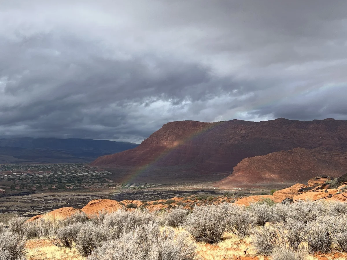 Вместо палатки — водопады Зайон, поход, шторм, водопады, кондоры, Snow Canyon, путешествия, США